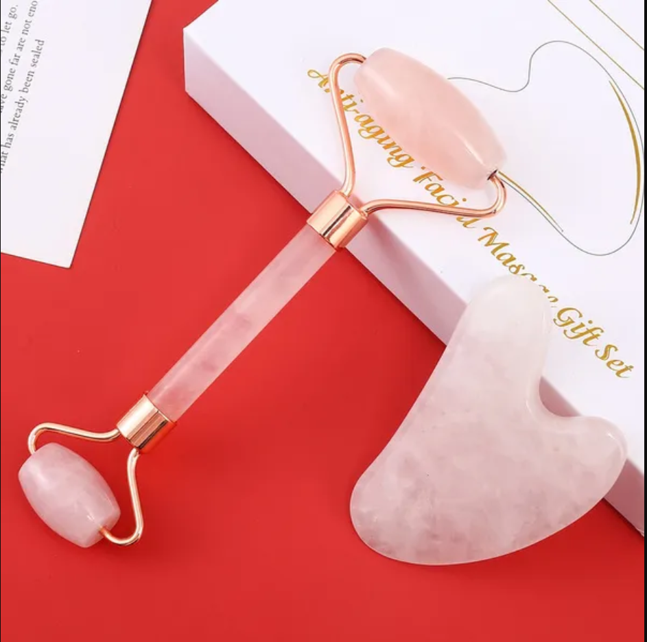 Rose Quartz Massage Stone (Gua Sha)